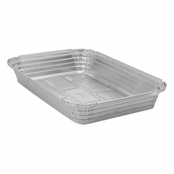 Forma de Alumínio 2200ml com Tampa - 60 mícrons