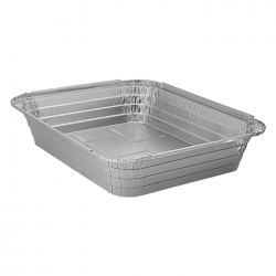 Forma de Alumínio 3400ml com Tampa - 70 mícrons